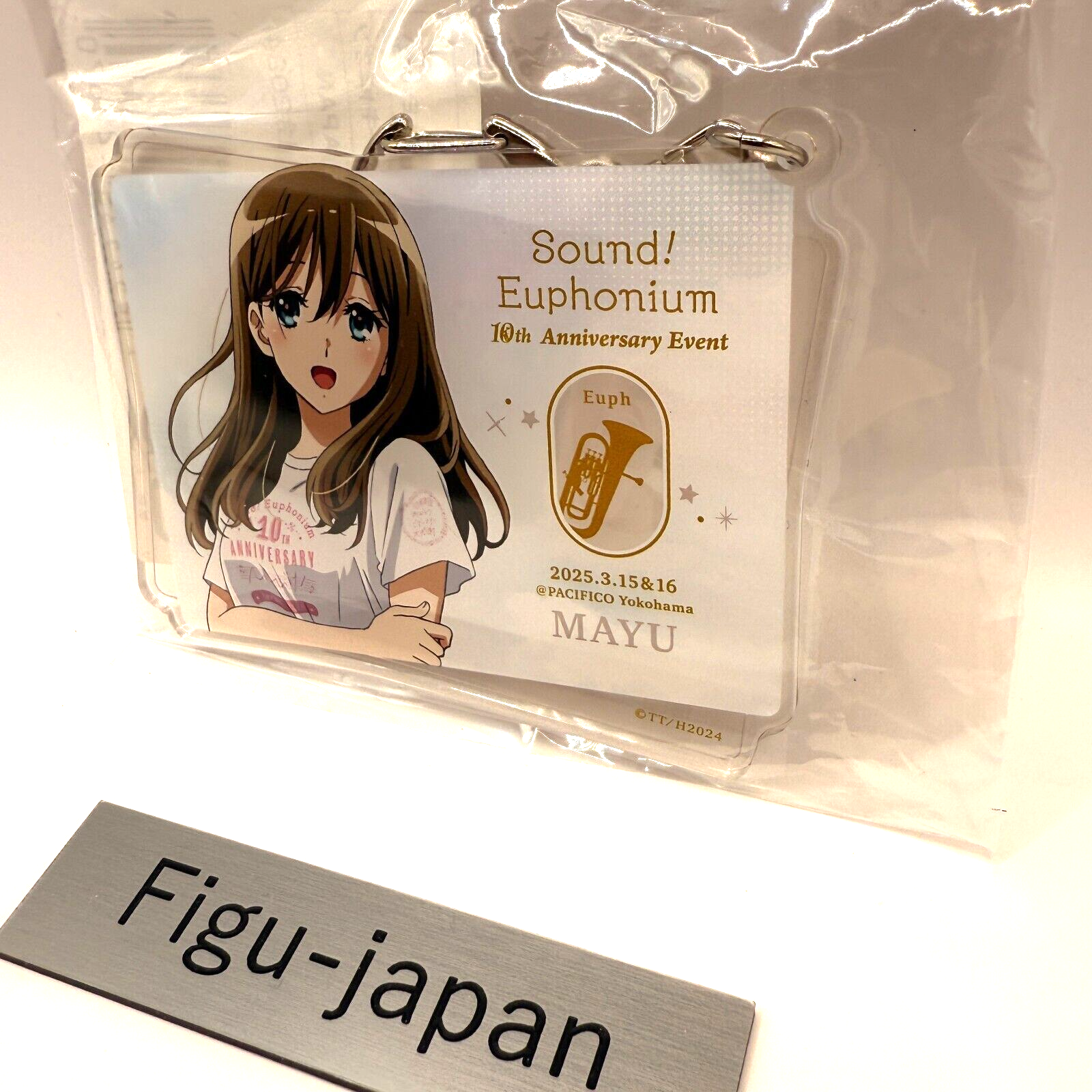 Sound! Euphonium 10th Anniversary Mayu Kuroe Acrylic Keychain Hibike! KyoAni S31