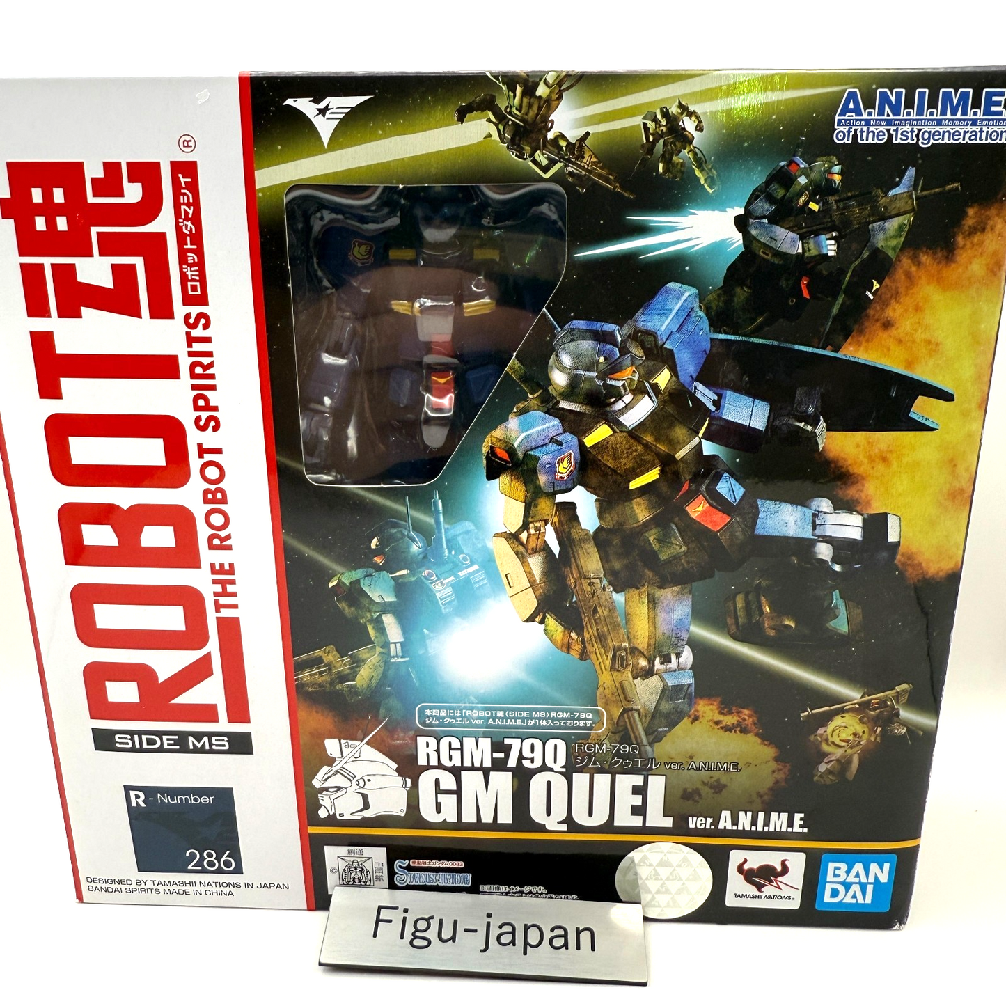 Robot Spirit SIDE MS RGM79Q GM Quel ver. A.N.I.M.E. Action Figure  express0