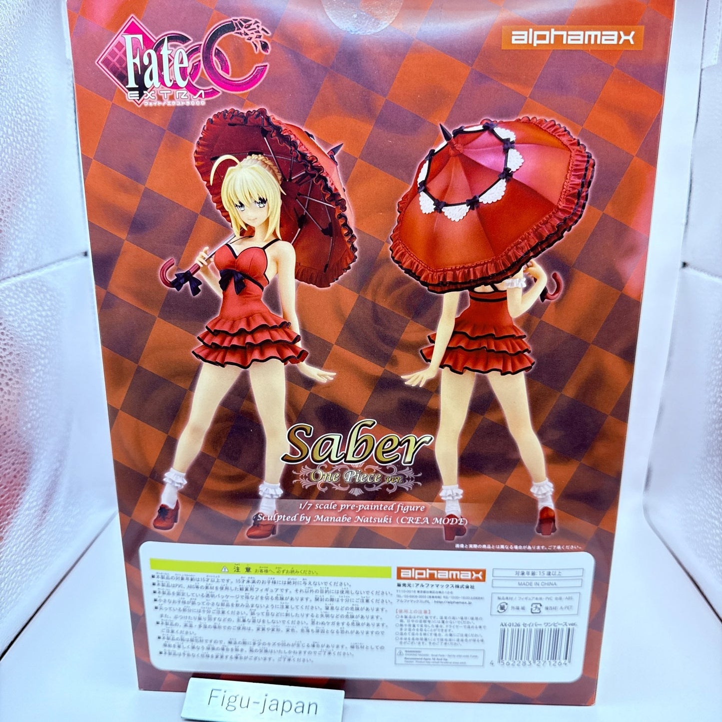 Saber Nero Claudius Fate EXTRA CCC One Piece Dress Figure Alphamax MISB4