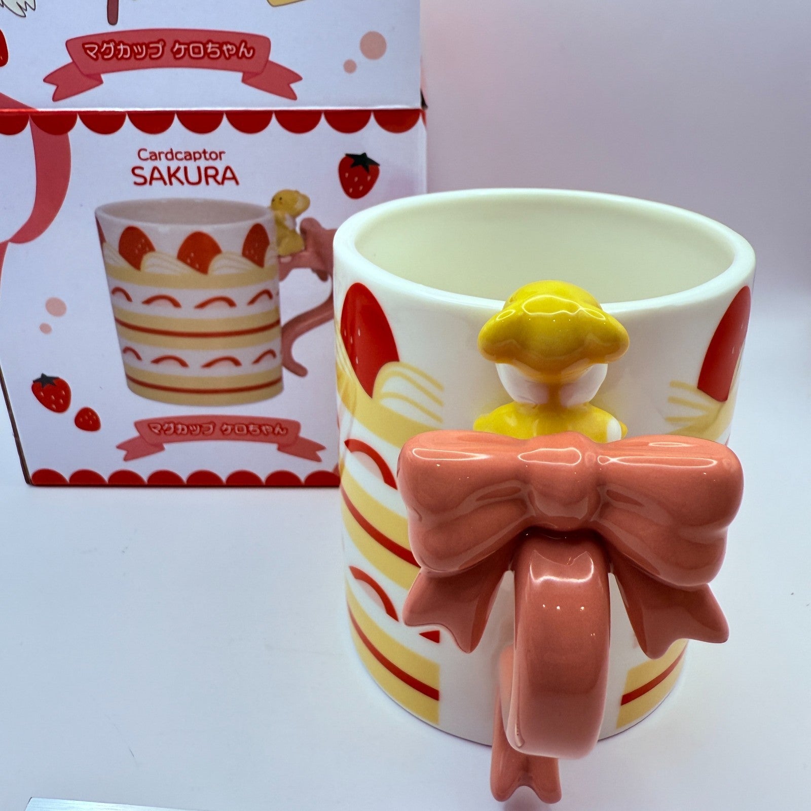 Cardcaptor Sakura 25th Anniversary Kero-chan Mug Cup Japan Limited CLAMP express4