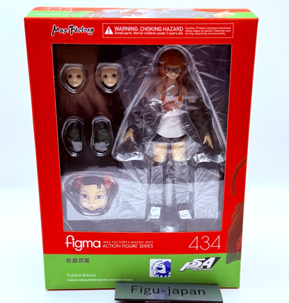 figma 434 Persona 5 Futaba Sakura Navi Oracle Action Figure MISB Authentic0