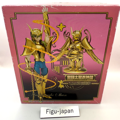 Saint Cloth Myth Andromeda Shun V1 Early Bronze Limited Gold Toei Animation Mint9