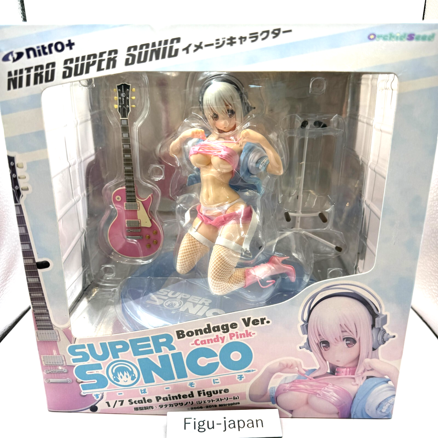 Orchid Seed Nitro Super Sonico Bondage Ver 1/7 Figure Candy Pink [express]0