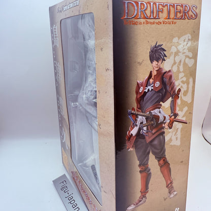 SuperActionStatue Drifters Toyohisa Shimazu Figure Medicos Katana Gun Mint Japan17