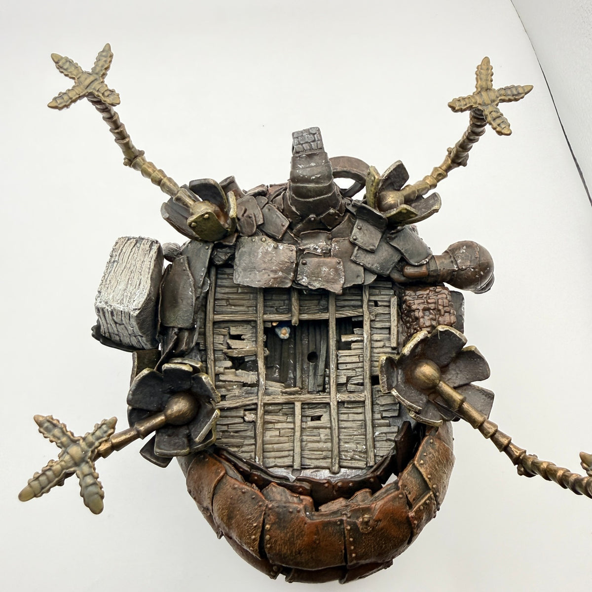 Sophie's Castle Howl's Moving Castle Cominica Diorama Ghibli EUC Authentic14