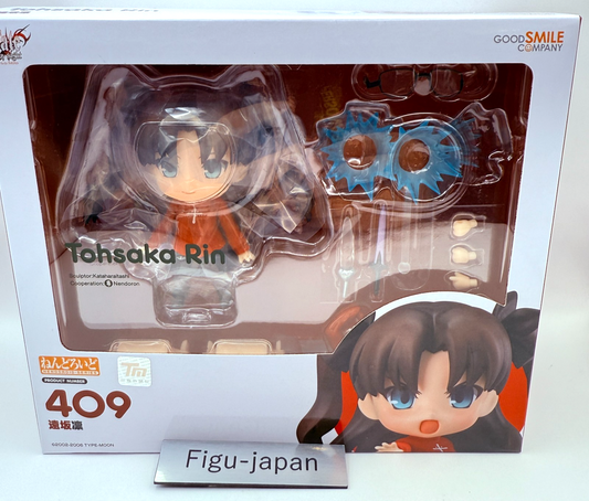 Nendoroid409 Rin Tohsaka Fate Stay Night Original 2014 Ver Rare Figure Japan New0