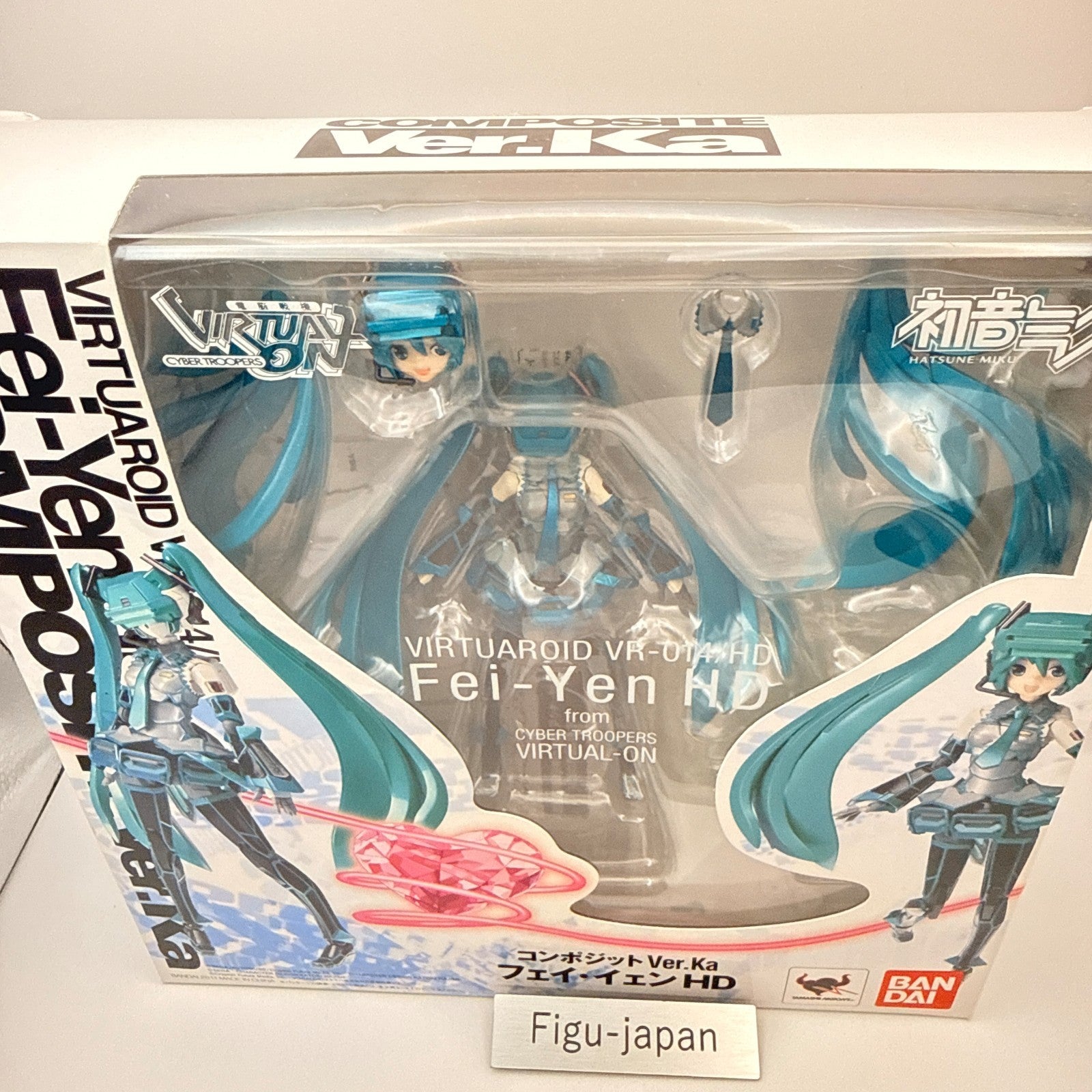 Hatsune Miku Fei-Yen HD Virtual-On Composite Ver.Ka Bandai Action Figure MISB1