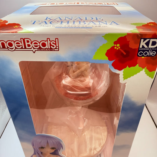 KADOKAWA Kanade Tachibana School Swimsuit 1/7 Figure Angel Beats! Sealed NEW1
