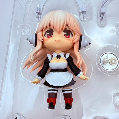 Super Sonico Working Set Nendoroid 436 Good Smile Company Figure SoniAni MIB HTF3