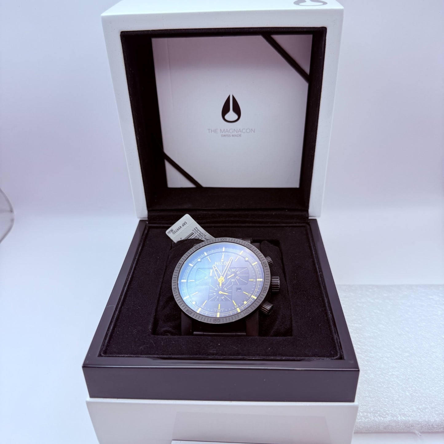 NEW Nixon Magnacon SS 2 Minutes To Midnight Black Gold Limited 100% AUTH EXPRESS2