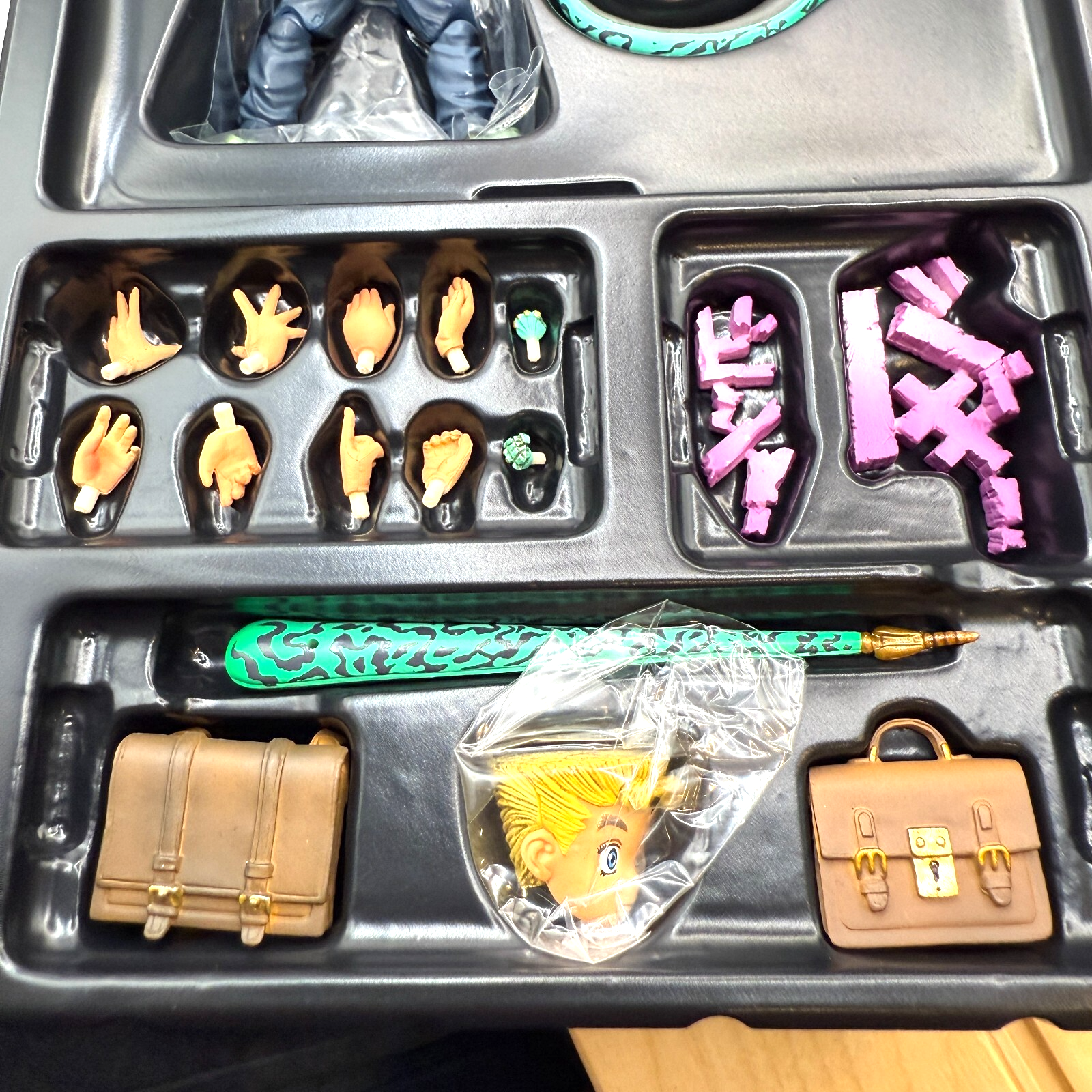 JoJo Part 4 Koichi Hirose & Echoes ACT1 ACT2 ACT3 Figure Set SAS Authentic Mint10