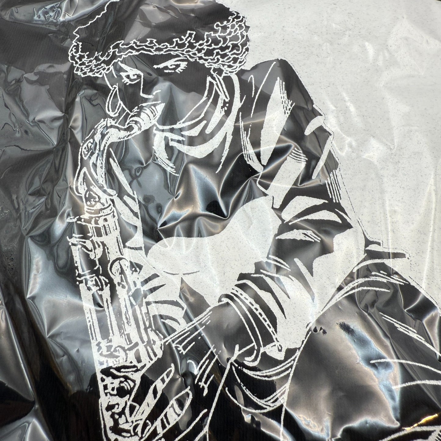 Montreux Jazz Festival  JAPAN Large size Tshirt shinichi ishizuka[express]7