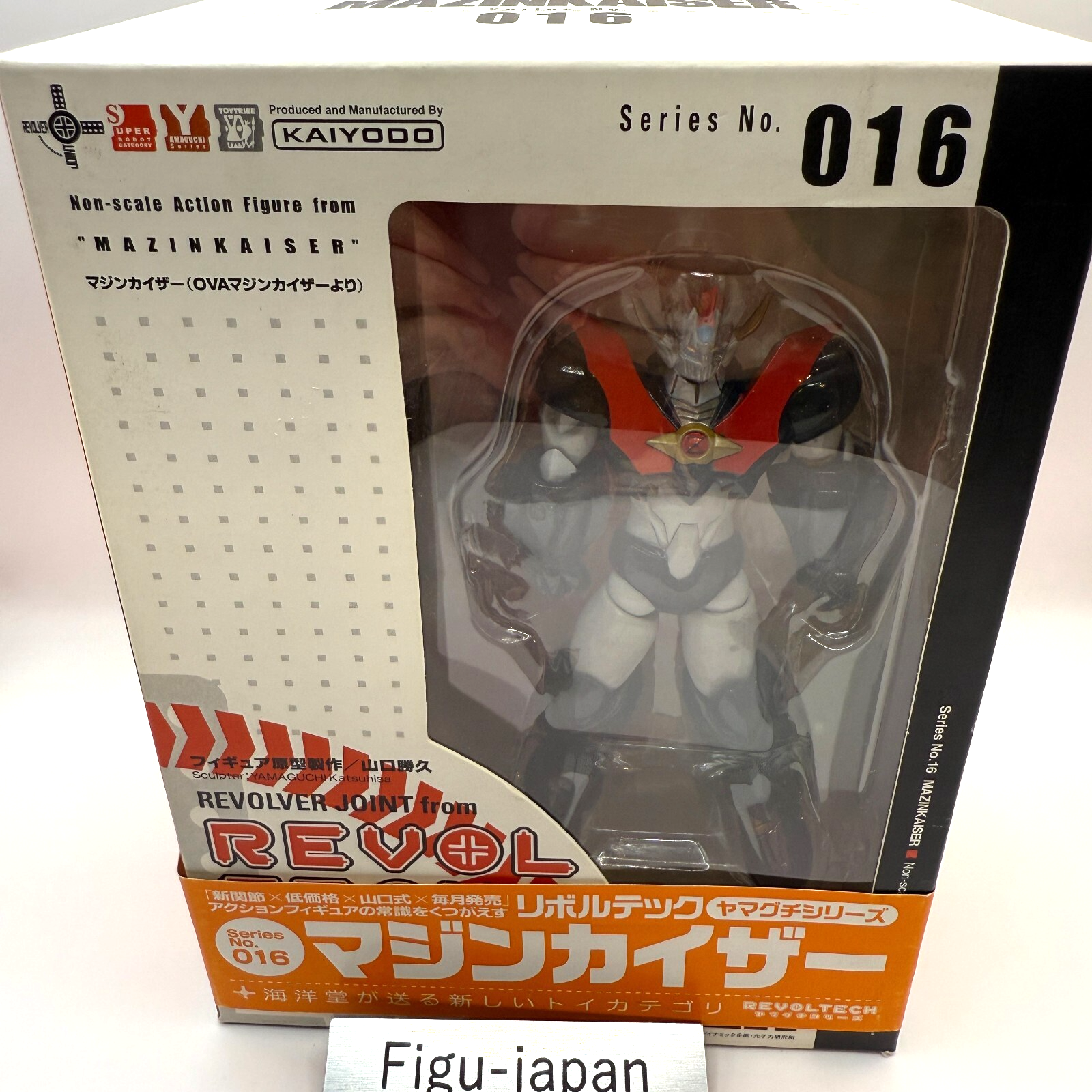Majin Kaiser Revoltech Yamaguchi No 016 OVA Action Figure Kaiyodo MISB0