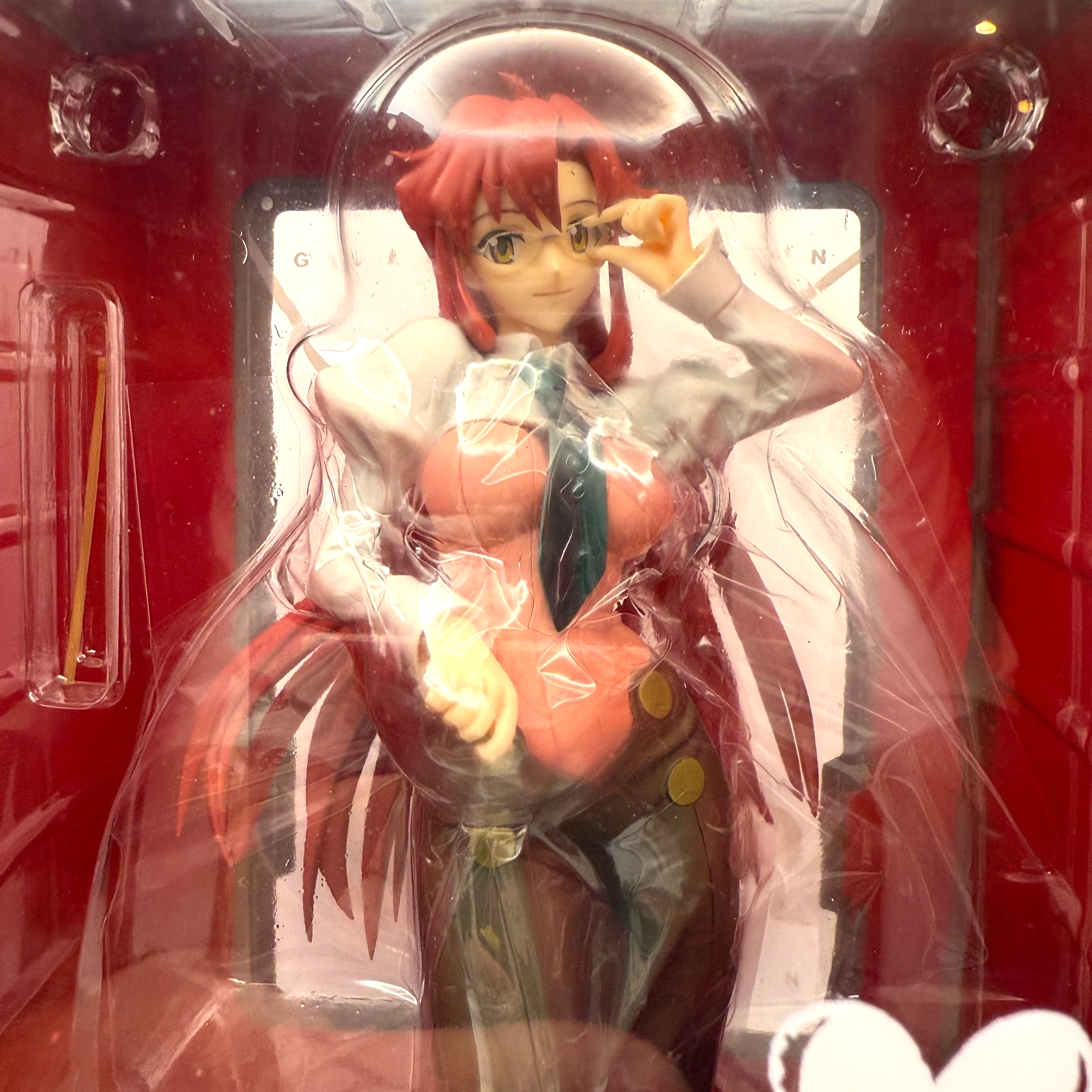 Gurren Lagann Yomako Teacher Yoko 1/8 Figure Alter READ FLAW Authentic Japan16