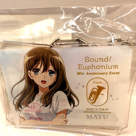 Sound! Euphonium 10th Anniversary Mayu Kuroe Acrylic Keychain Hibike! KyoAni S30