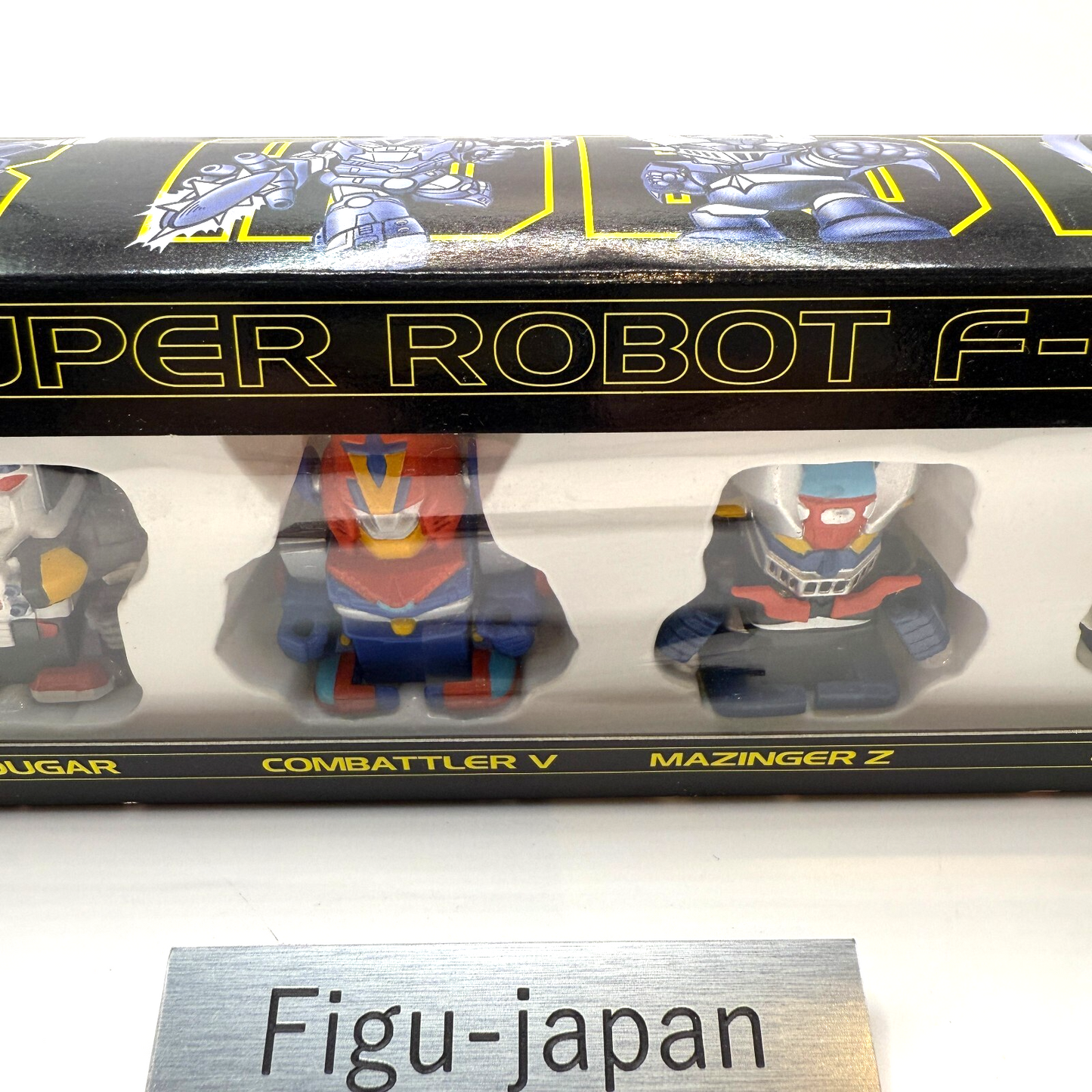 Rare Super Robot Wars F 6 Windup Figures Box Sega Saturn Preorder Bonus Japan1