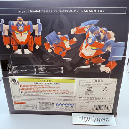 Lagann Impact Model Series Tengen Toppa Gurren Lagann Konami Action Figure MIB3