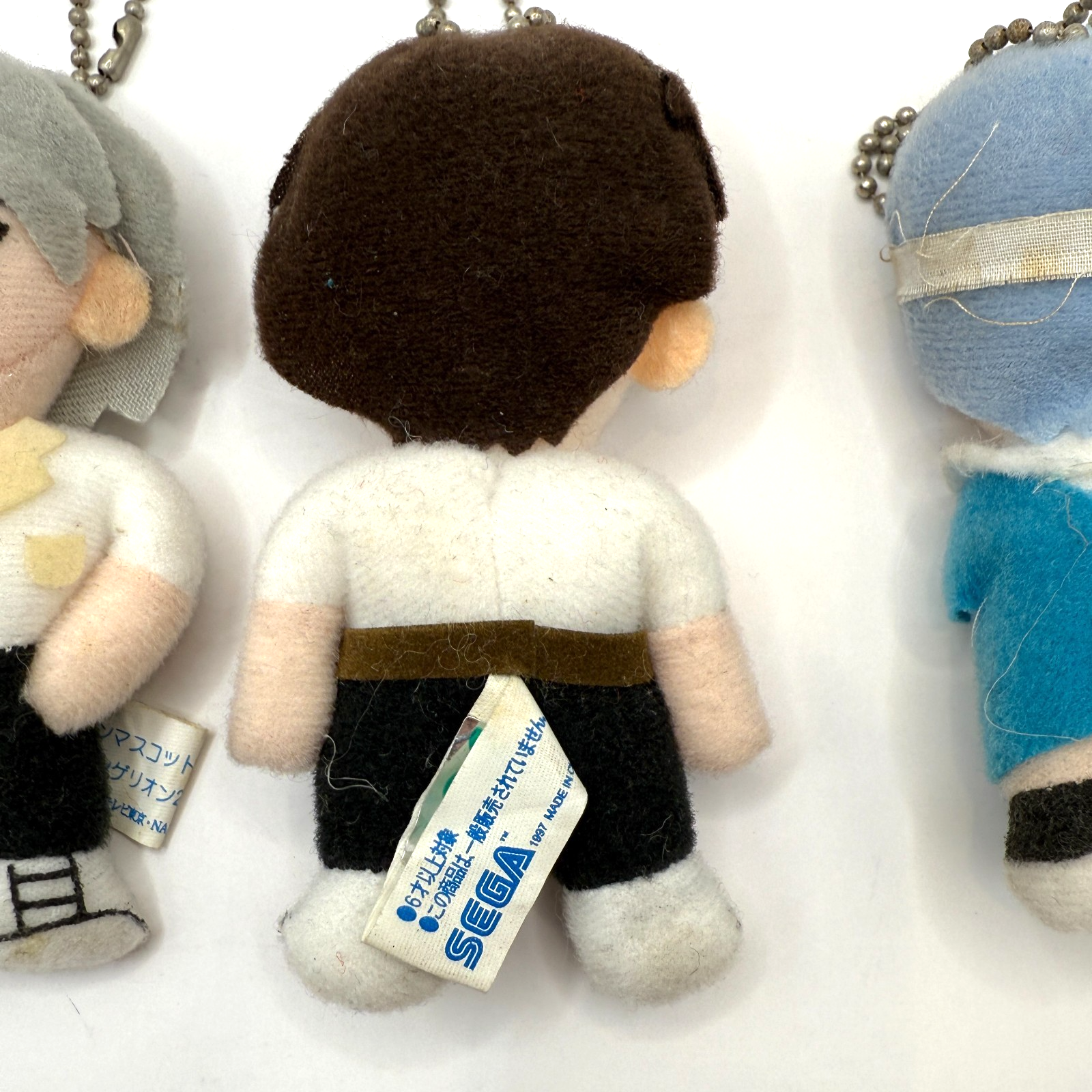 Neon Genesis Evangelion Keychain Mascot Plush    set of 3 Items [express]8