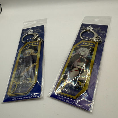 Fate/Grand Order  servant Acrylic Keychain Jeanne d'Arc  set[express NEW]4