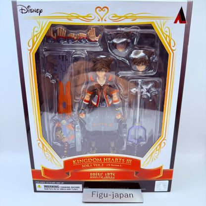 Square Enix Bring Arts Kingdom HeartsIII Sora Ver 2 Figure Disney Keyblade Japan0