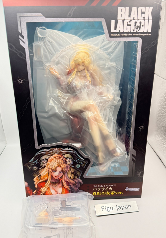 Black Lagoon Balalaika Crimson Empress  Figure Medicos Limited Bonus Face MISB0
