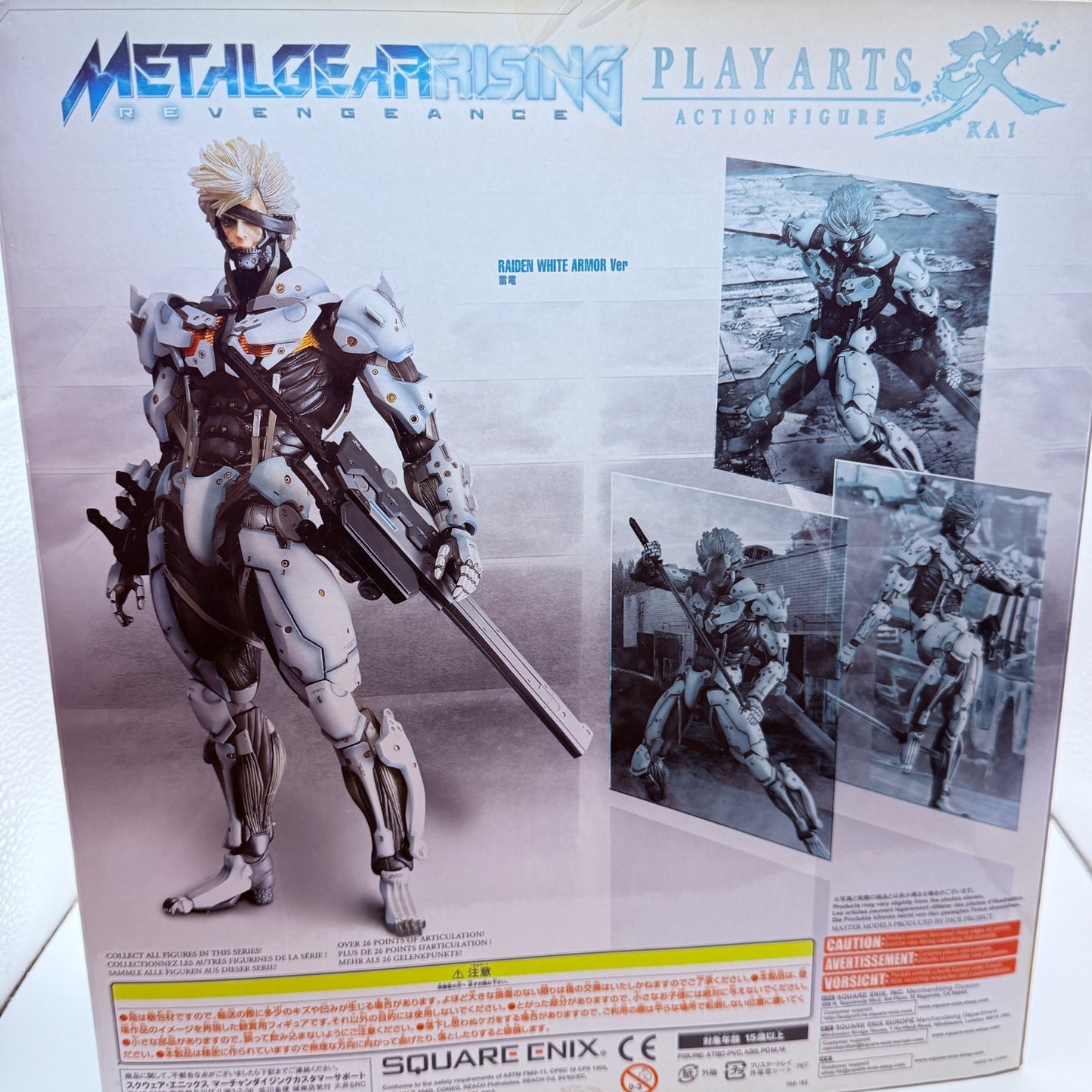 Play Arts Kai Raiden Metal Gear Rising Revengeance Action Figure Square Enix MIS11