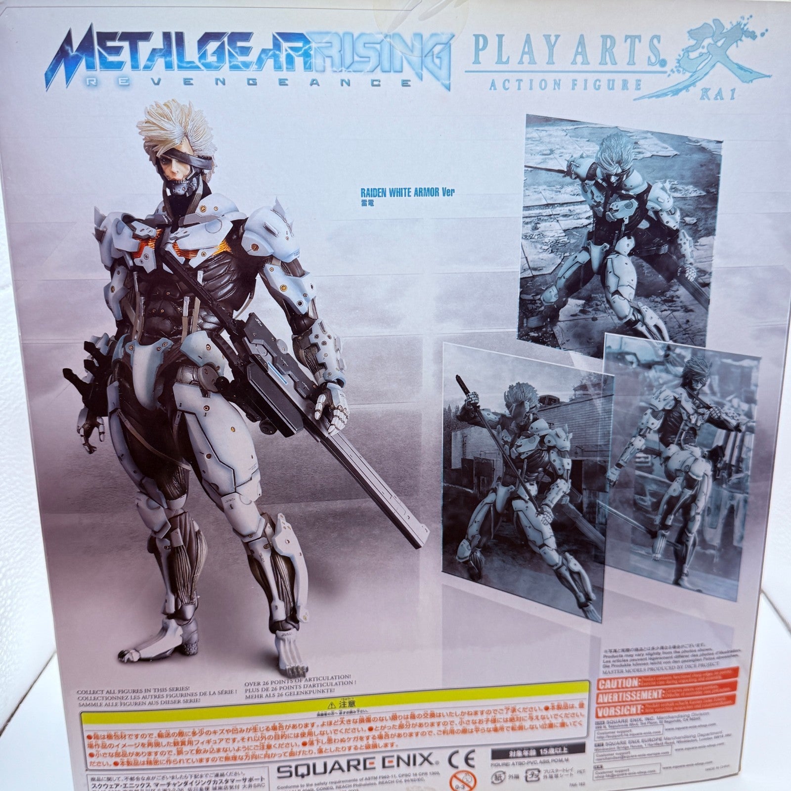 Play Arts Kai Raiden Metal Gear Rising Revengeance Action Figure Square Enix MIS11