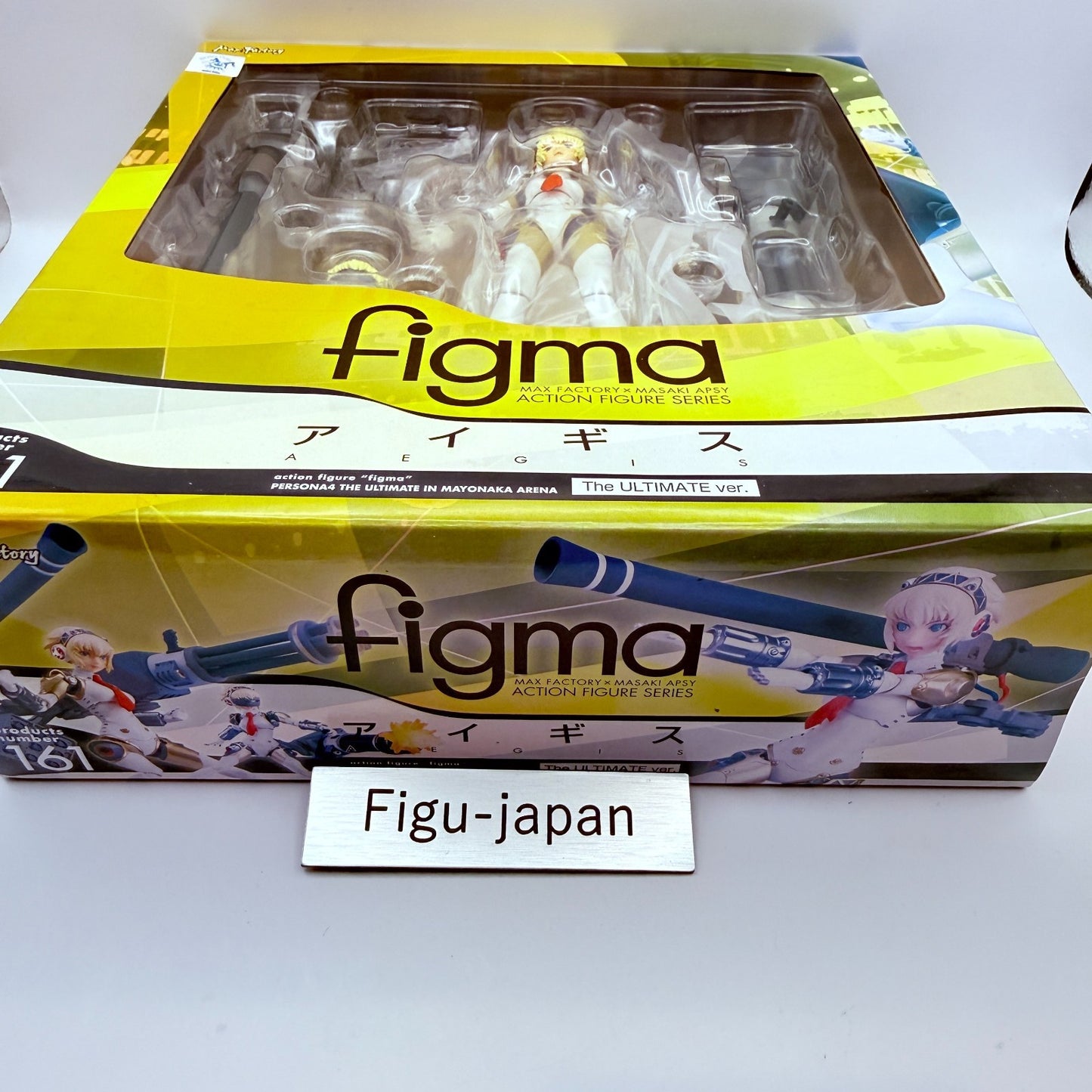figma 161 Aigis The Ultimate ver. Persona 3 P4A Factory Sealed Vintage NEW1