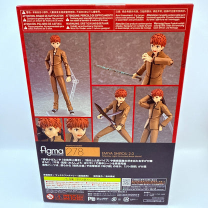 Max Factory figma 278 Shirou Emiya2.0 Fate/stay night UBW Figure Japan Authentic3
