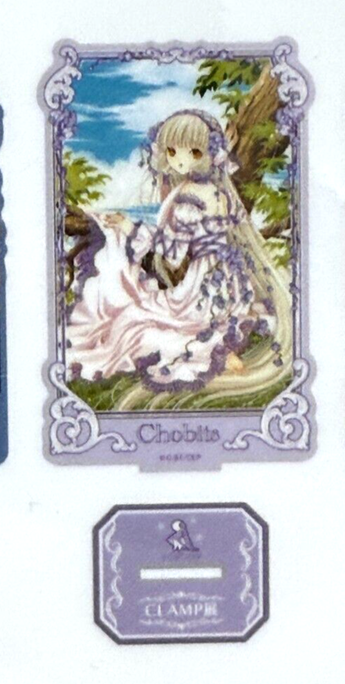 CLAMP Exhibition 2024 Chobits Chii Acrylic Stand Figure Official Limited Rare6