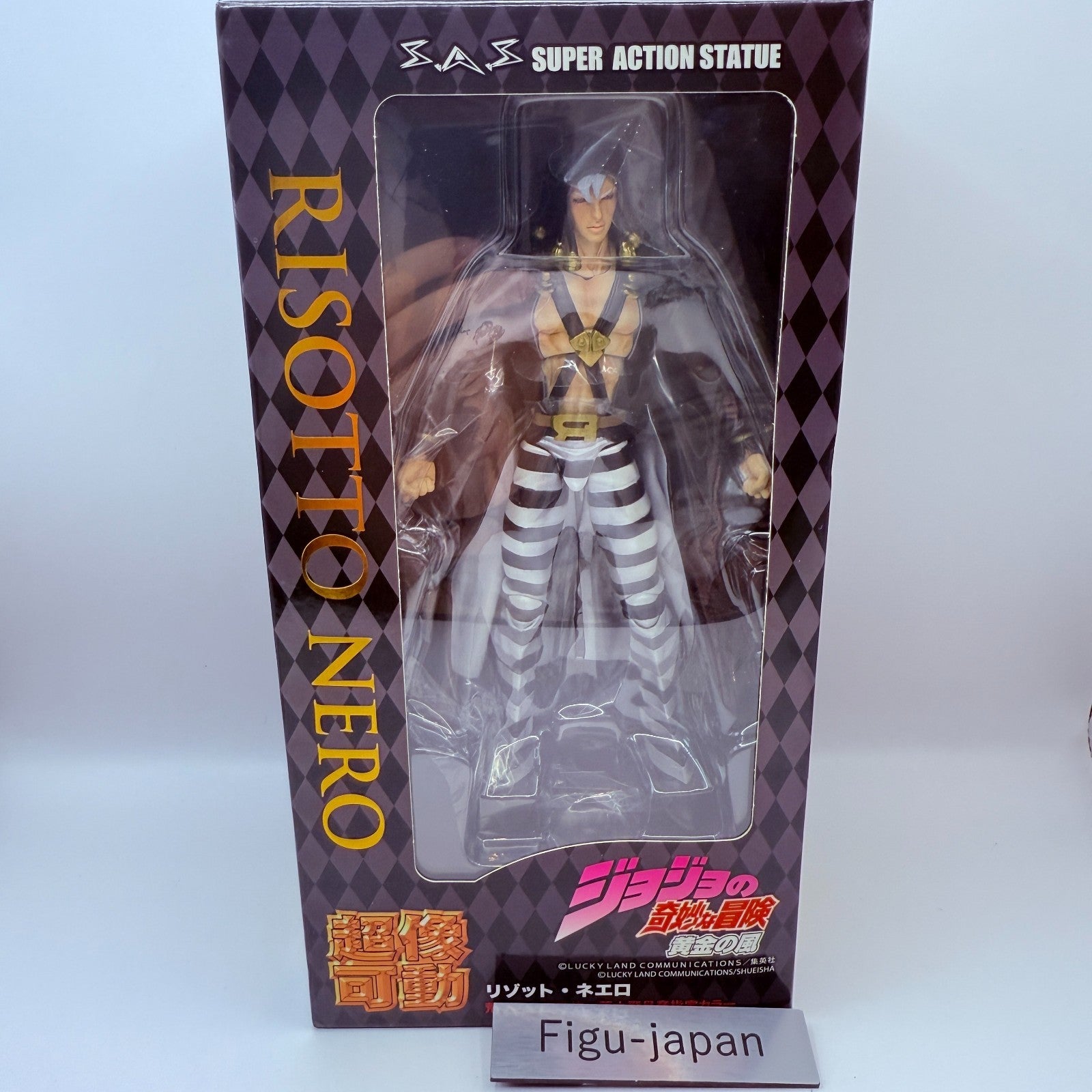 Super Action Statue Risotto Nero JoJo's Bizarre Adventure Part 5 Figure Medicos0