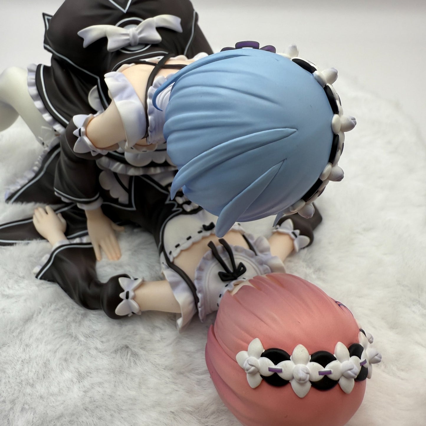 Re:ZERO Starting Life in Another World Ram & Rem 1/7 Figure Set FuRyu Authentic11
