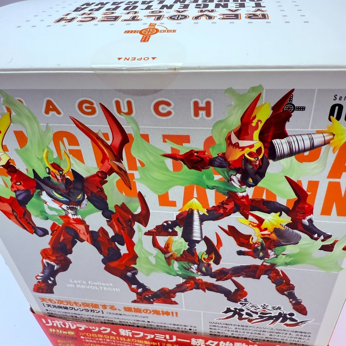 Kaiyodo Revoltech Yamaguchi No.062 Tengen Toppa Gurren Lagann Figure Japan NEW3