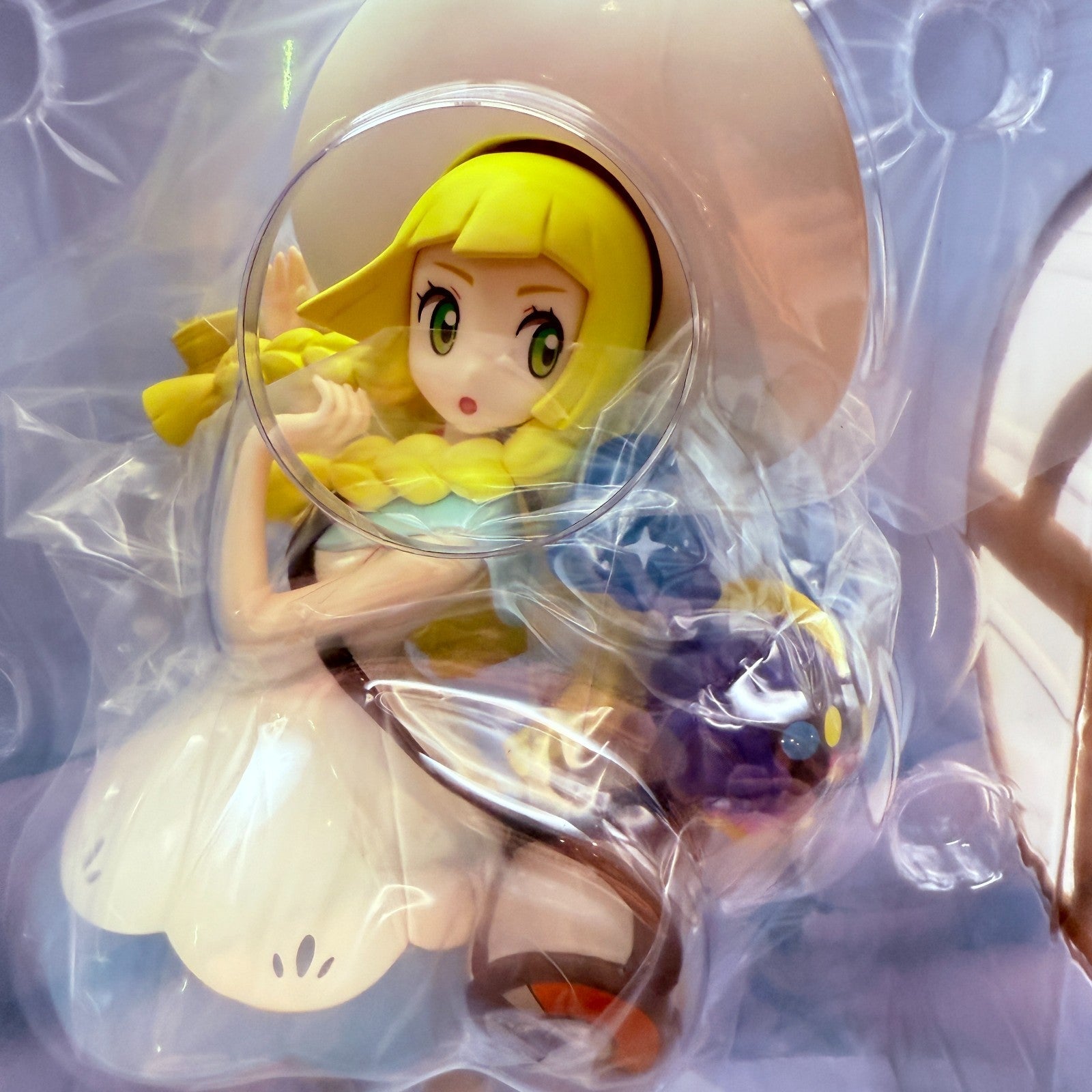Pokemon Center Lillie & Cosmog 1/8 Figure Kotobukiya Authentic Japan New Sealed1