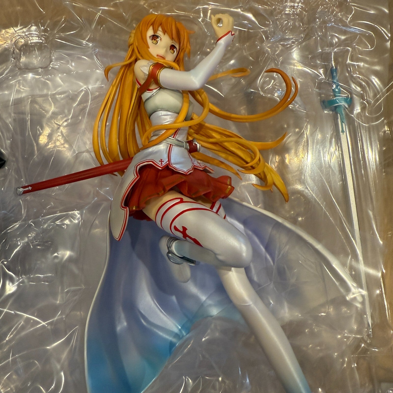 Lucrea SAO 10th Anniversary Kirito & Asuna 1/7 Figure MegaHouse Aniplex Mint Use12