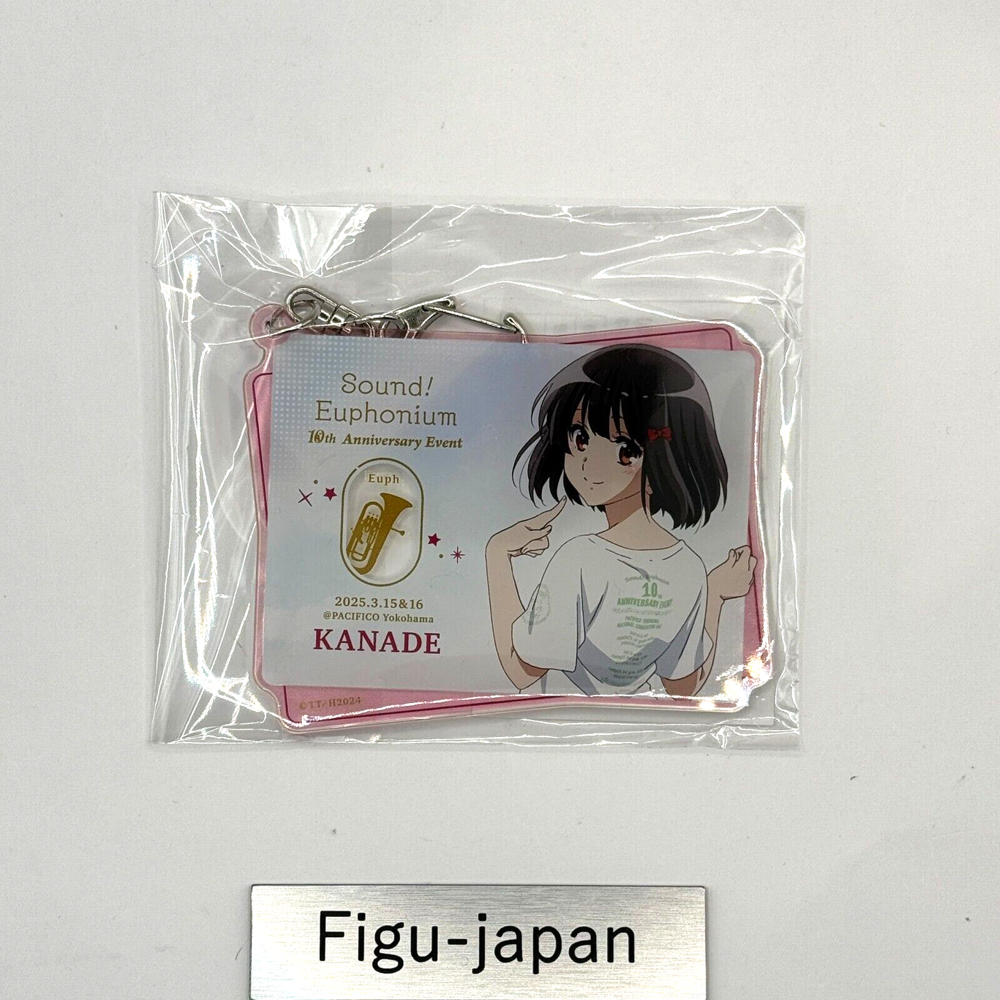 Sound! Euphonium Kanade Hisaishi Keychain 10th Anniversary Strap Japan New1