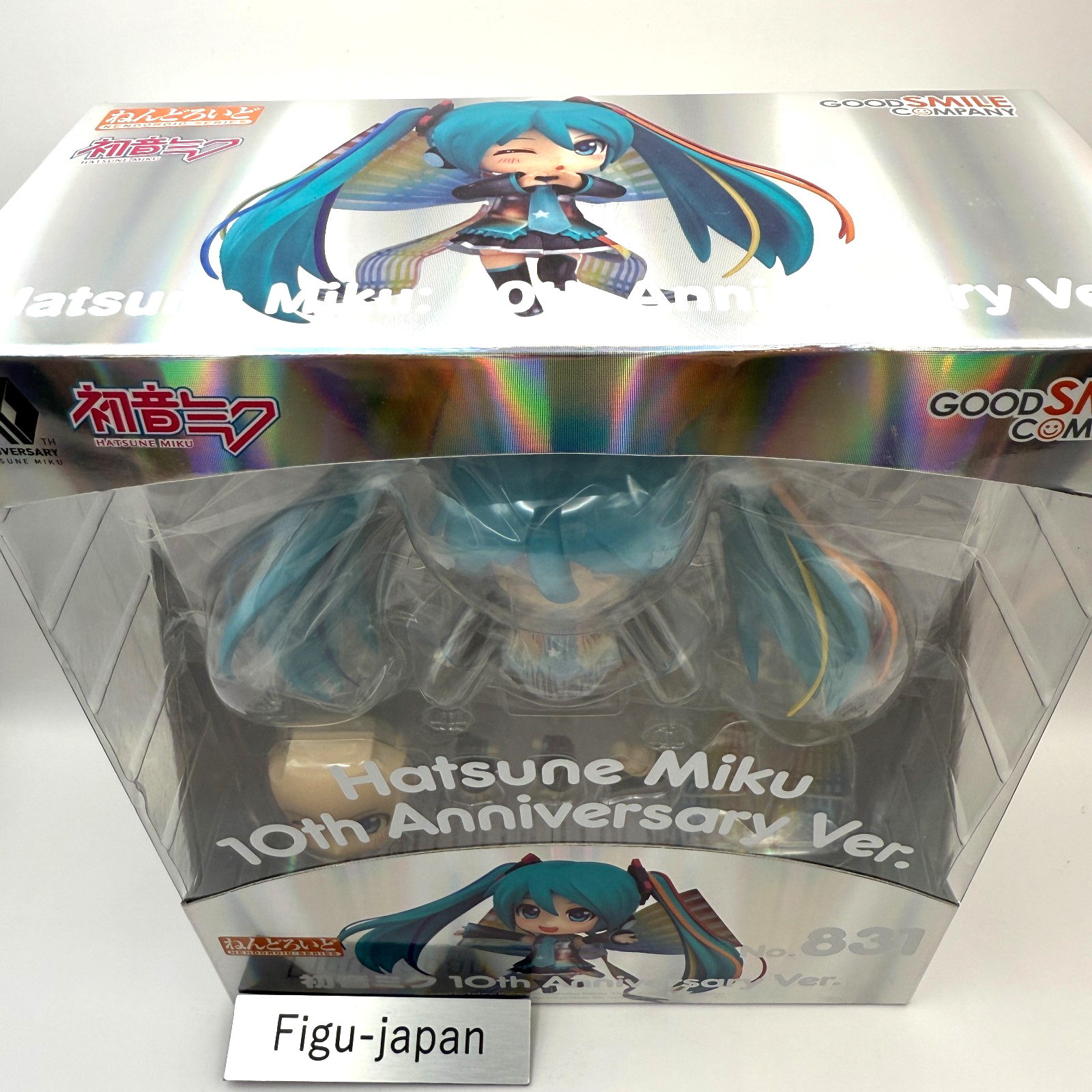 Good Smile Nendoroid 831 Hatsune Miku 10th Anniversary Figure Vocaloid NEW8