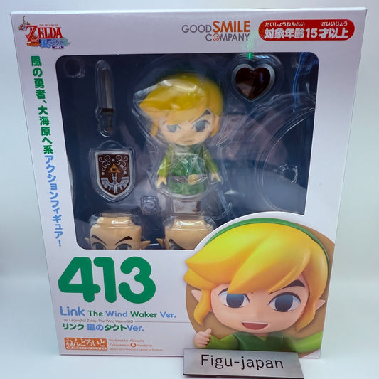 Nendoroid 413 Link The Wind Waker Legend of Zelda Figure Good Smile Company New0