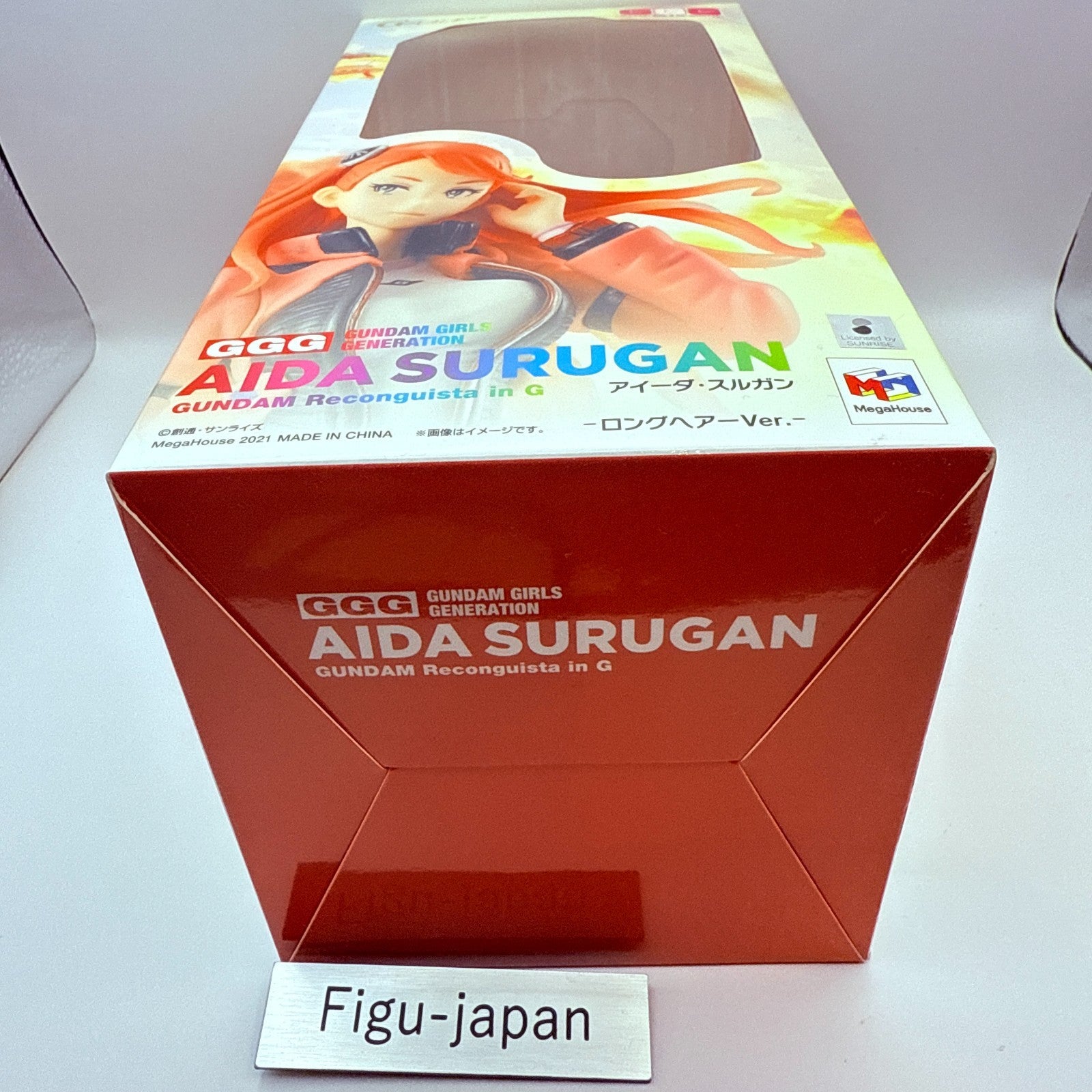 Megahouse GGG Aida Surugan Long Hair Ver Figure Gundam Reconguista Limited New1