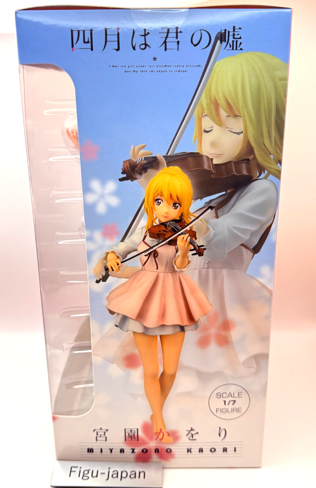 NEW Your Lie In April Kaori Miyazono 1/7 100% AUTHENTIC PULCHRA Japan [EXPRESS]7