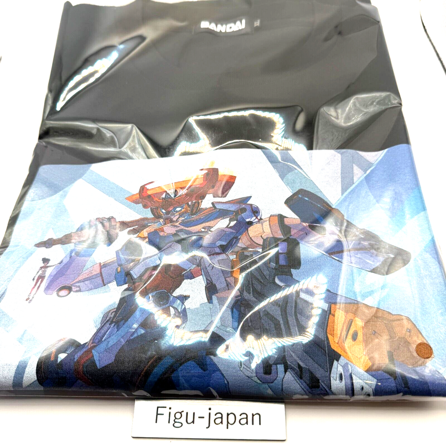 Mobile Suit Gundam GQuuuuuux Full Color TShirt Black XL Authentic Japan NWT0