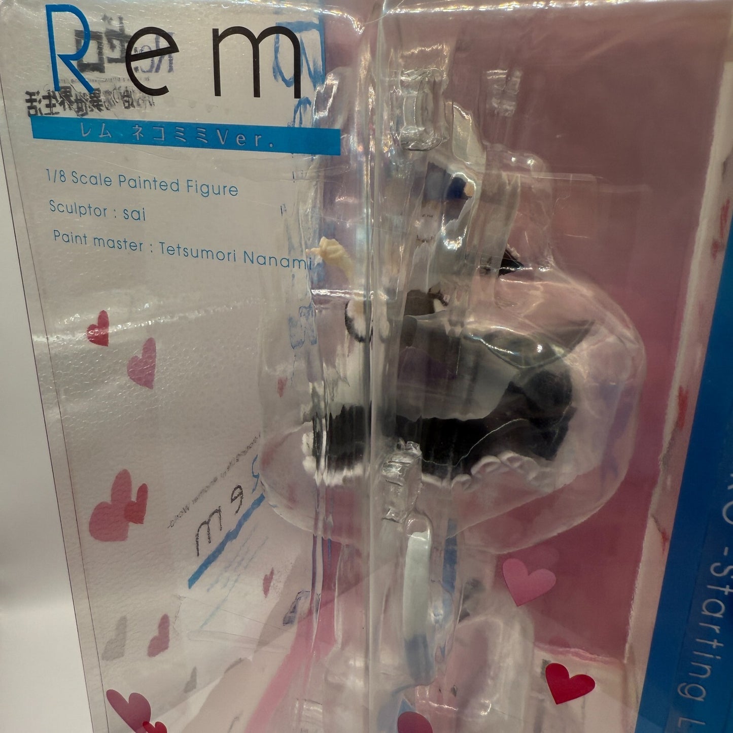 Alpha Omega Re:Zero Rem Nekomimi Cat Ear 1/8 Figure Kadokawa New Sealed Japan5