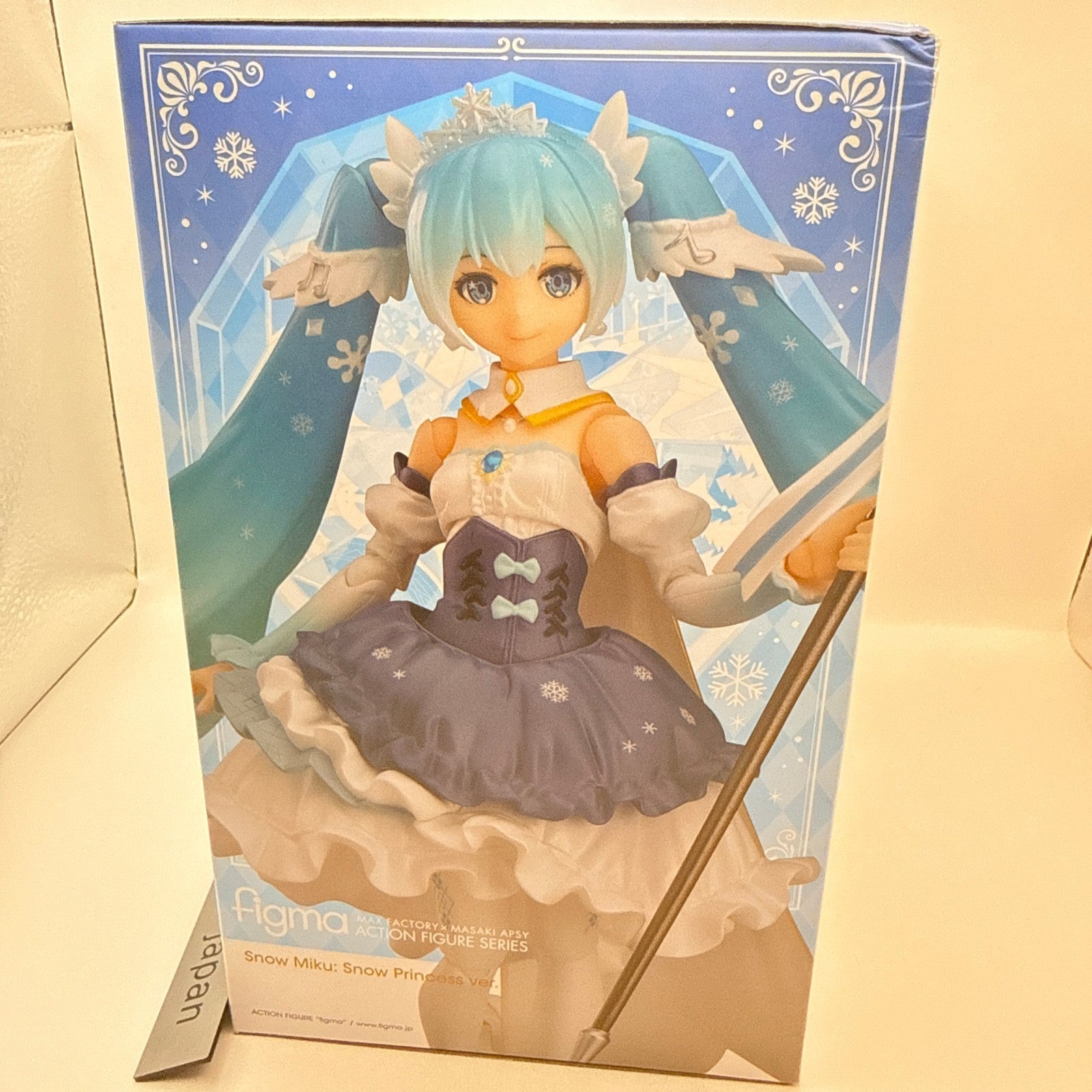 Snow Miku Snow Princess Ver figma EX-054 Hatsune Max Factory Anime Figure MISB3