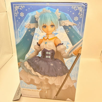 Snow Miku Snow Princess Ver figma EX-054 Hatsune Max Factory Anime Figure MISB3