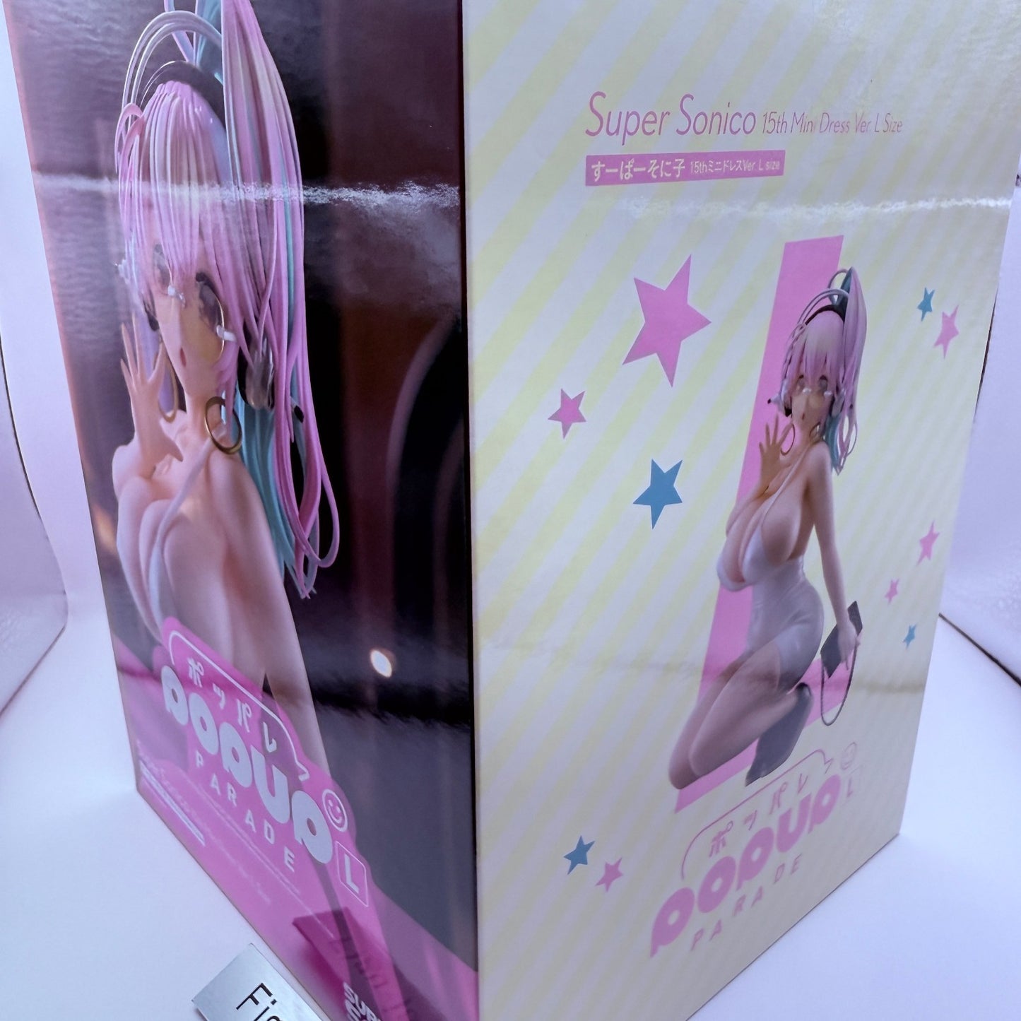 Super Sonico POP UP PARADE L Size Figure Good Smile Company Nitroplus MISB2