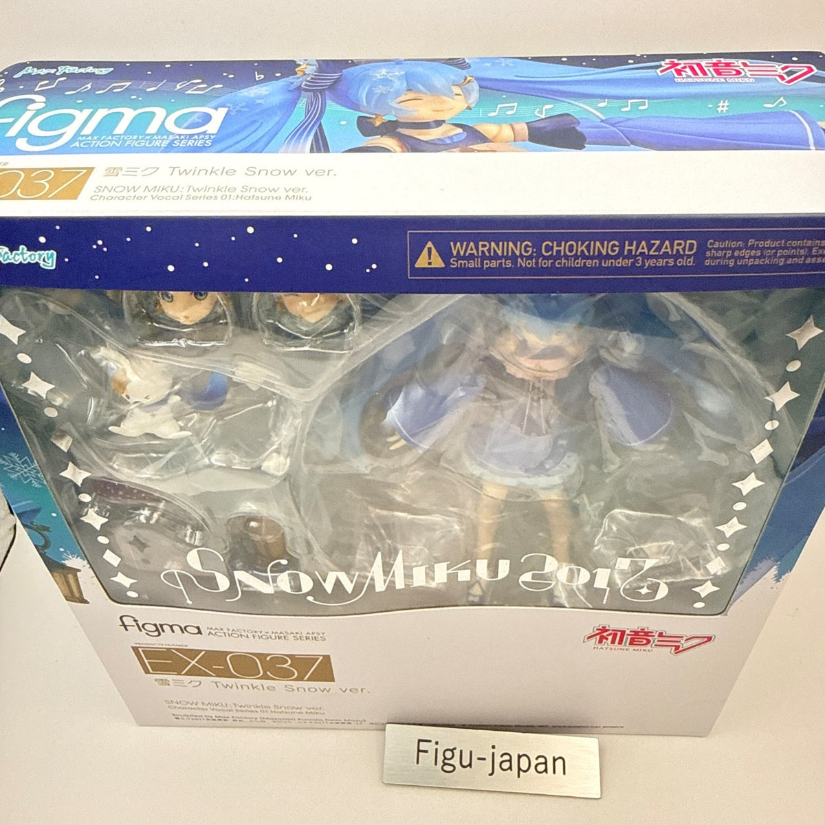 Snow Miku Twinkle Snow Ver figma EX-037 Hatsune Max Factory Anime Figure MISB6