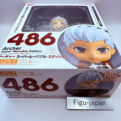Archer Fate Stay Night Unlimited Blade Works Nendoroid 486 Figure GSC MISB4