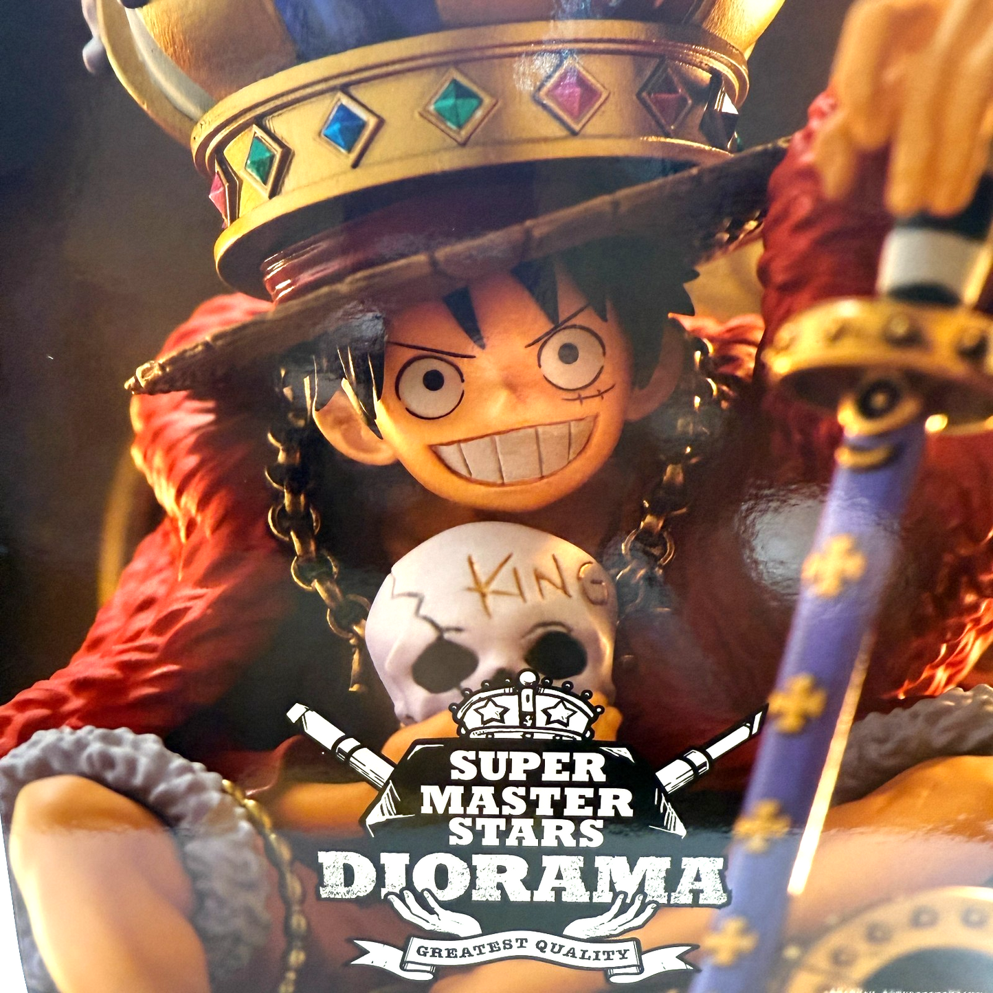 BANDAI SUPER MASTER STARS DIORAMA KING MONKEY.D.LUFFY Figure[express]1