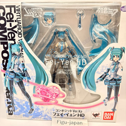 Hatsune Miku Fei-Yen HD Virtual-On Composite Ver.Ka Bandai Action Figure MISB0