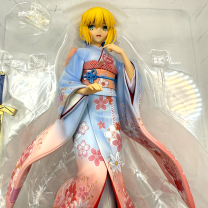 Saber Artoria Pendragon Haregi Kimono 1/7 Figure Fate Stay Night Aniplex MIB3
